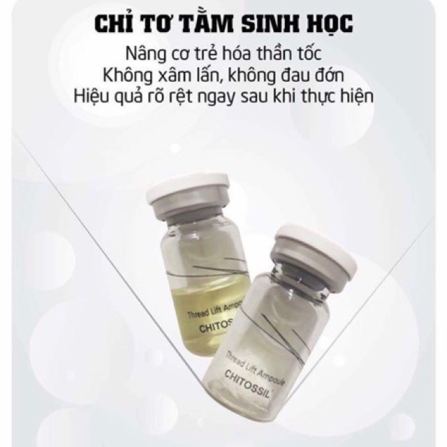 Cay chi to tam Chitossil Thread Lifting Ampoule 521 hộp 10 lo