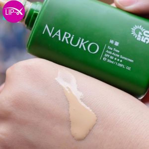 Huong dan su dung kem chong nang Naruko Tea Tree Anti-Acne Sunscreen SPF 50+++ chinh hang gia tot