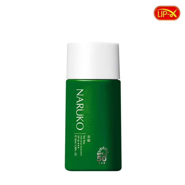 Kem chong nang Naruko Tea Tree Anti-Acne Sunscreen SPF 50+++ chinh hang Dai Loan