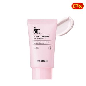Kem chong nang The SAEM Eco Earth Power Pink Sun Cream SPF 50+ chinh hang Han Quoc