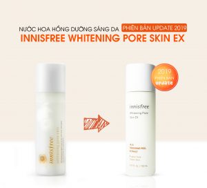 Nuoc hoa hong Innisfree Whitening Pore Skin EX chinh hang Han Quoc gia tot