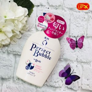 Thanh phan sua tam Senka Perfect Bubble For Body Sweet Floral+ Nhat Ban tai Da Nang