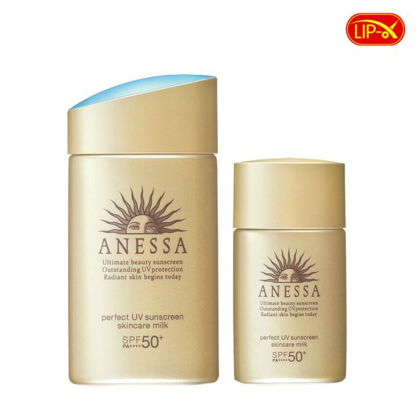 Sua chong nang Anessa Perfect UV Sunscreen Skincare Milk SPF50+PA++++ chinh hang Nhat Ban