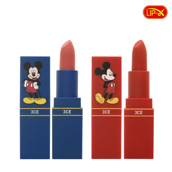 Son thoi 3CE Disney Mickey Lip Color chinh hang Han Quoc